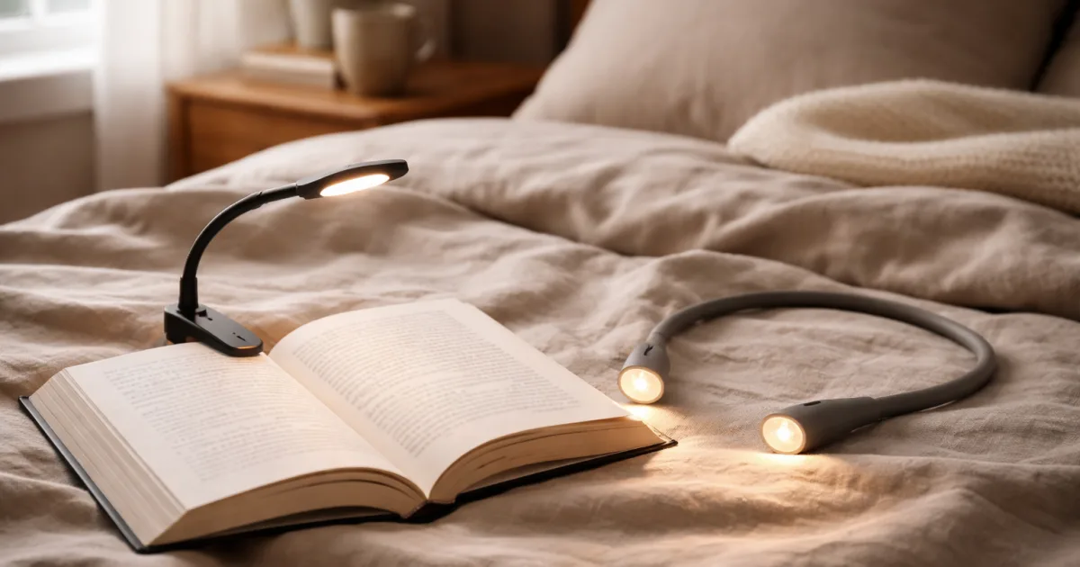 Best Book Lights for Reading in Bed 2026: 5 Top Picks