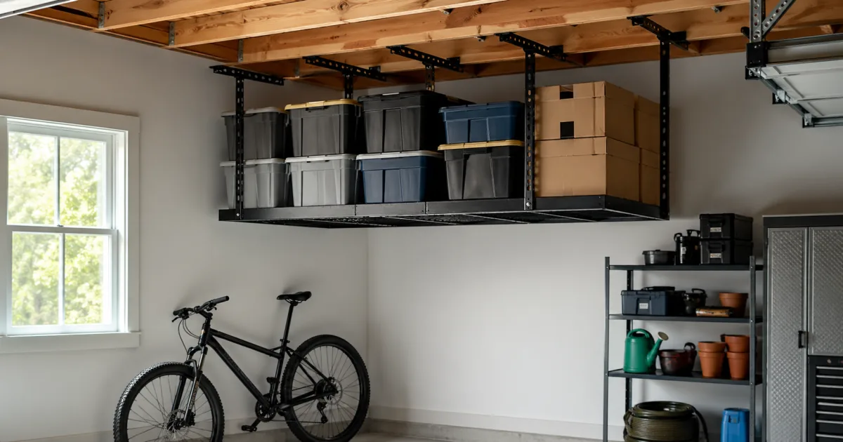 Best Overhead Garage Storage Racks 2026: 5 Heavy-Duty Picks That Free Up Floor Space