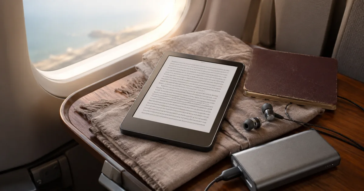 Kindle Paperwhite for Travel 2026: Which Model Survives Flights, Beaches, and Long Trips