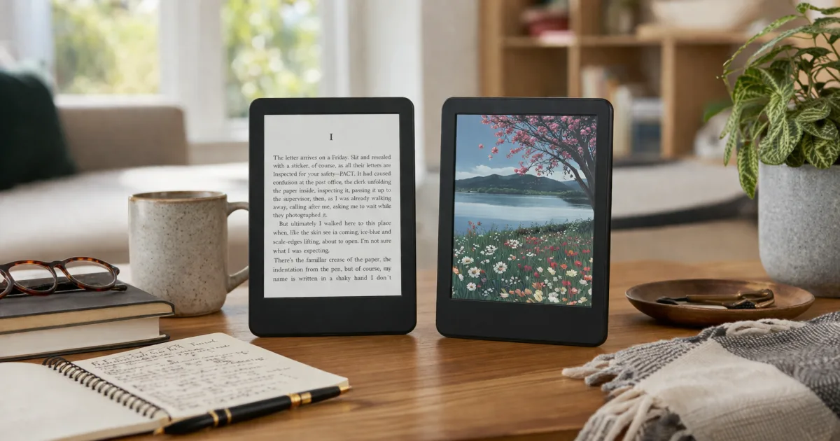 Kindle Paperwhite Vs Kindle Colorsoft: Which One Is Better in 2026?