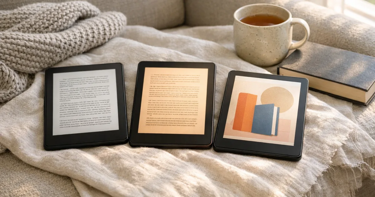 Kindle vs Paperwhite vs Colorsoft 2026: Which One Should You Buy?