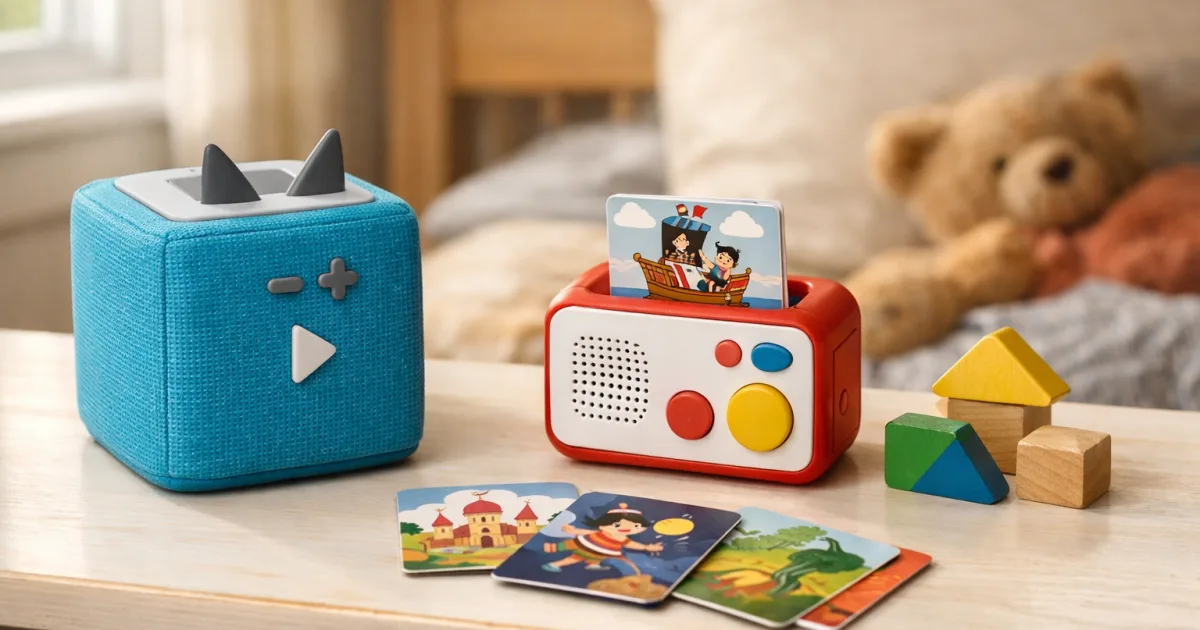 Toniebox vs Yoto Mini 2026: Which Audio Player Is Better for Kids?
